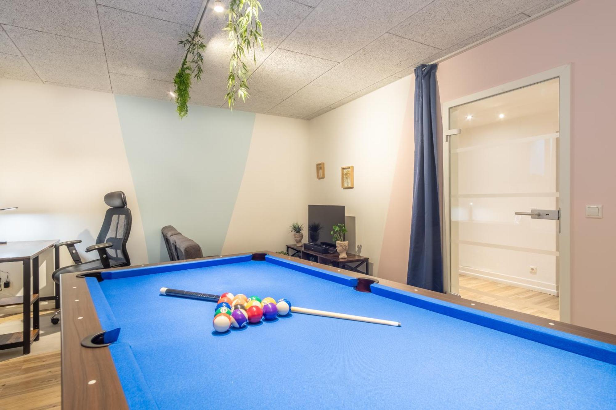Apartamento Pool Table Heaven, Workstation, 4K Tv, Netflix Leipzig Exterior foto
